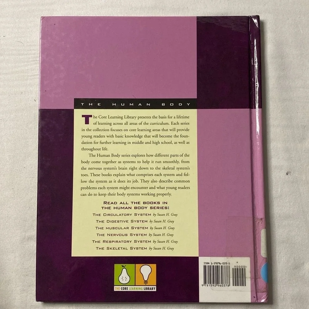 The Digestive System Human Body by Susan Gray‎ Core Learning Library Book Kids